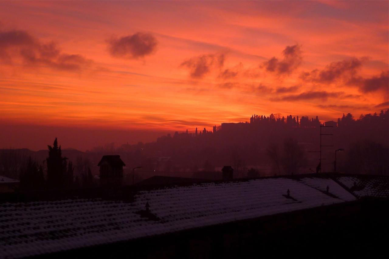 La Casa Dell'Architetto Panzió Bergamo Kültér fotó